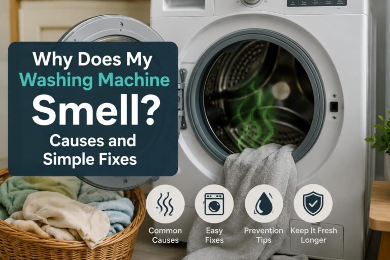 Why Does My Washing Machine Smell? Causes and Simple Fixes
