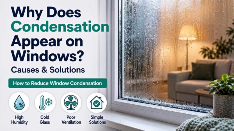 Why Does Condensation Appear on Windows? Causes & Solutions