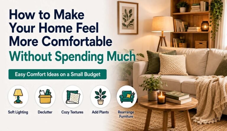 How to Make Your Home Feel More Comfortable Without Spending Much