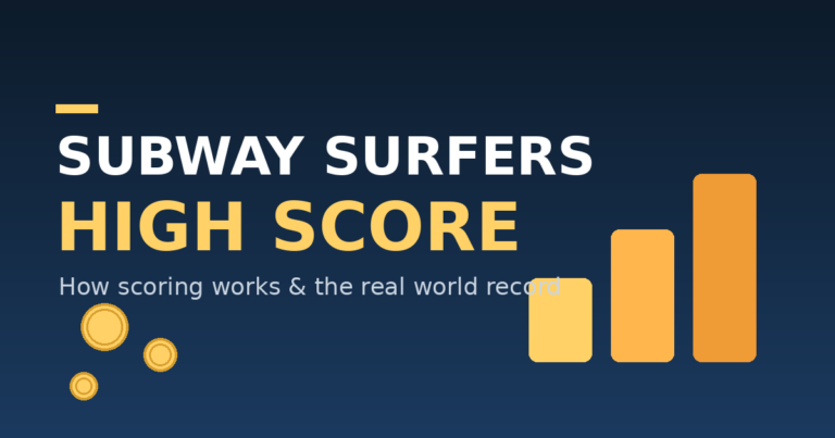 Subway Surfers High Score: How Scoring Works and the Real World Record